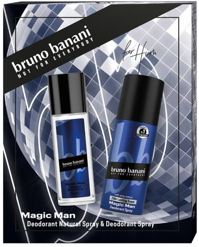 Set dhuratë Bruno Banani Magic Man, deodorant 75 ml, spray deodorant 150 ml