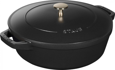 Set enësh gize STAUB, 3 copë, 24 cm, me kapak