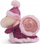 Lodër pellushi Nici Cosy Winter Snail Soa, 22cm, material i ricikluar, rozë
