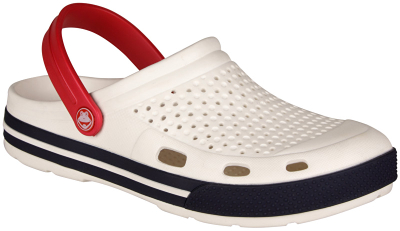 Papuçe Coqui 6403-100-3221, të bardha/kaltra, nr 44 mCQ0358-44