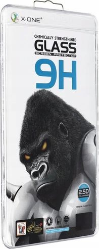 Xham mbrojtës X-One Full Cover, për Samsung S23 FE, 9H, i zi
