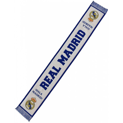 Shall tifozerie Real Madrid RM4BUF42, 140x20cm, akrilik, shumëngjyrësh