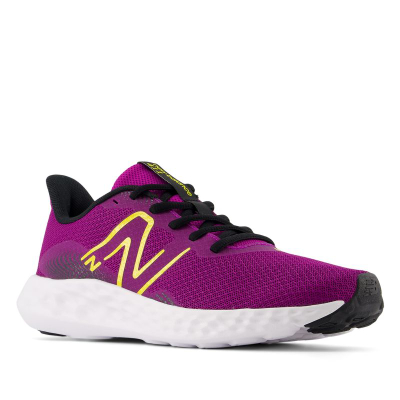 Патики New Balance 411v3 за жени, за трчање, виолетово портокалови