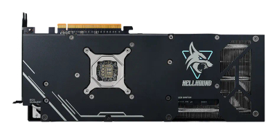 Kartë grafike PowerColor Radeon RX 7800 XT Hellhound, 16GB GDDR6, RDNA 3, e zezë