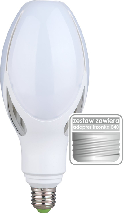 Llambë LED Intense Plus 30W, dritë e ngrohtë, me bazë E40, e bardhë