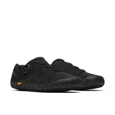 Këpucë vrapimi Merrell Vapor Glove 6 Boa M, me Vibram, për burra, të zeza