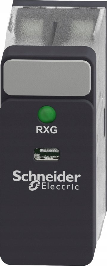 Rele plug in Schneider Electric Harmony RXG, bobinë 24V DC, 5A DPDT