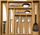 Organizues sirtari Ruhhy Bamboo Insert 19189, 6 ose 8 ndarje, palosës, ngjyrë natyrale druri