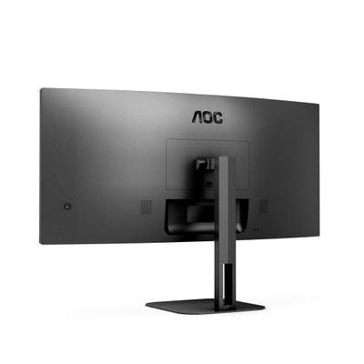Монитор AOC CU34V5C, 34\", UWQHD, црн