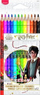 Lapsa me ngjyra Maped Harry Potter, 12 copa, kuti kartoni, shumëngjyrëshe