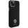 Guaskë telefoni Guess Silicone Logo Strass 4G për iPhone 15 Plus / 14 Plus, silikoni, e zezë