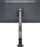 Krah monitori Hagor M Vesa Gas Lift Arm Single HD, 15-32", që vihet në tavolinë, i zi