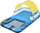 Rafat fryrës Bestway Hydro Force Floating Island, 305x186x58 cm, me tendë dielli, blu e verdhë