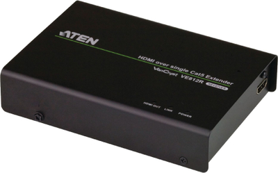 Marrës HDMI ATEN VE812R, HDBaseT, 4K, i zi
