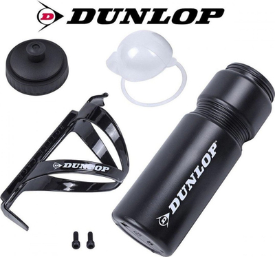 Shishe uji sportive Dunlop 275085, 750ml, me dorezë, transparente