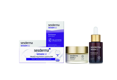 Set Sesderman Sesgen 32, Serum aktivizues të qelizave 30 ml dhe krem rigjenerues për lëkurën e thatë 50 ml, woman