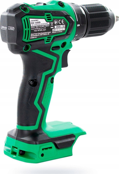 Trapano me goditje Hikoki DV18DDW4Z, 18V, Brushless, jeshile me të zezë