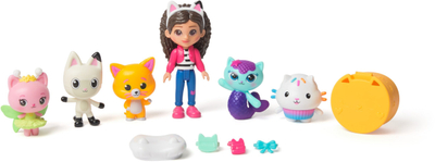 Set figurina Gabby’s Dollhouse Cat Venture Crew, 11 pjesë, për moshat 3+