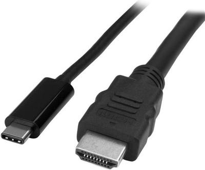 Kabllo StarTech (CDP2HDMM2MB), USB-C në HDMI, 2m, e zezë
