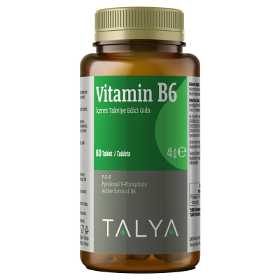 TALYA Herbal Vitamin B6 P-5-P, 60 kapsula