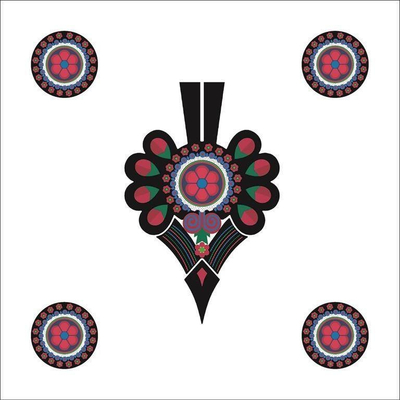 Komplet shtrati Bedding Colorful Parzenica, 160x200 cm, pambuk Ranforce, shumëngjyrësh
