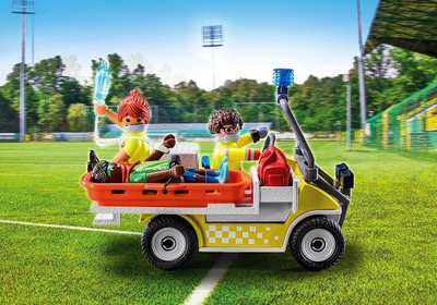 Set lodrash Playmobil City Life 71204 Medical Team Rescue Cart, 42 copa, për mosha 4-10 vjeç, shumëngjyrësh