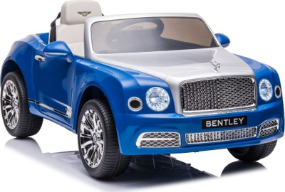Makina elektrike për fëmijë LEAN Toys Bentley Mulsanne, me bateri, e kaltër me shkëlqim
