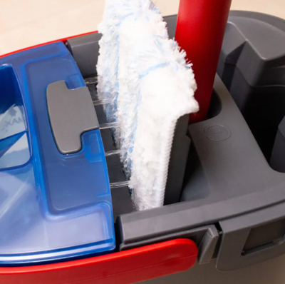 Mop i sheshtë Vileda H2Pro Flat System, me spërkatje, ngjyrë gri