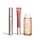 Set për femra Clarins, maskarë + shkëlqyes buzësh + ujë micellar + çantë kozmetike