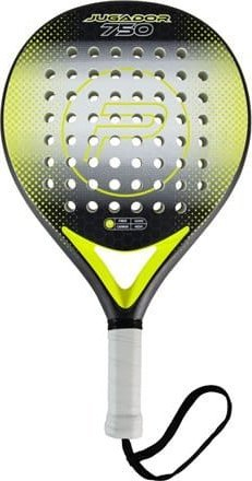 Raketë padeli Pure2Improve Jugador 750, kornizë karboni, bërthamë fiberglasi, e verdhë e zezë