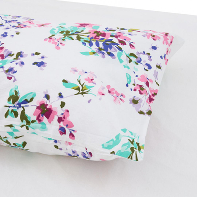 Set mbulesë shtrati King size Sakura, pambuk 100%, 144TC, shumëngjyrëshe