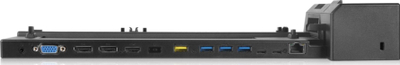 Docking station Lenovo ThinkPad Ultra Dock, për laptop, i zi