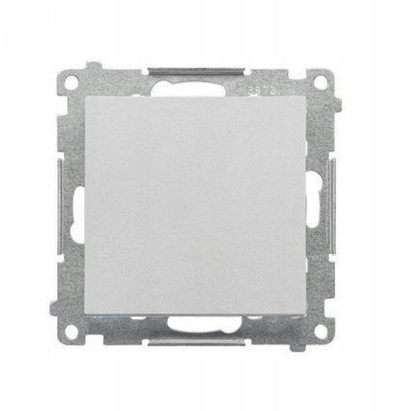 Buton momental Kontakt-Simon TP1.01/143 Simon 55, 10A, Aluminium Matte