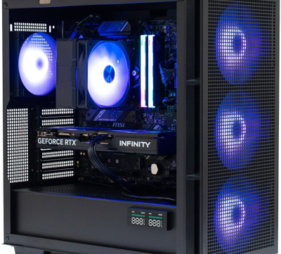 Kompjuter gaming Game X G300, Core i5-13600K, RTX 4060 Ti, 32GB RAM, 1TB SSD, i zi