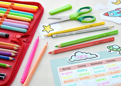 Set lapsash me ngjyra FABER-CASTELL Triangular Jumbo Grip, 10 copë, që treten në ujë, shumëngjyrësh