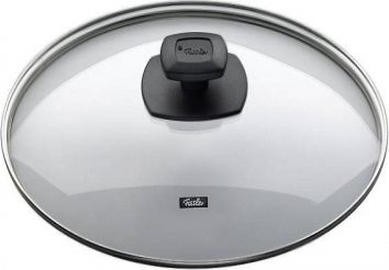 Капак од стакло Fissler Glass Lid Comfort, 26 cm, инокс, проѕирен