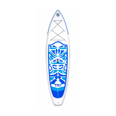 Dërrasë SUP FunWater Tiki SUPFW05B, 320 x 83 x 15 cm, e fryrë, bardh e kaltër