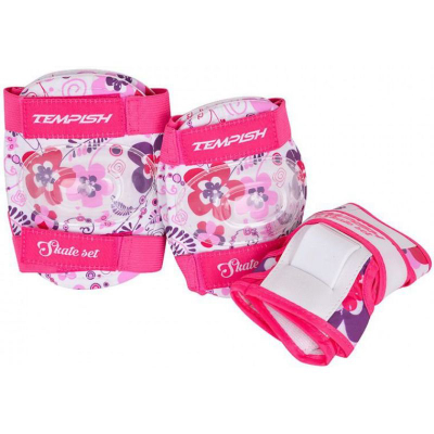 Ролери со тркала за деца TEMPISH Baby Skate '17, сет со кацига и штитници, прилагодливи, шарени