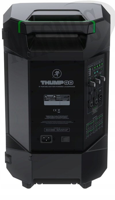 Акустична кутија Mackie Thump GO, 8\", Bluetooth, со батерија, црна
