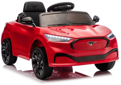 Makinë lodër elektrike Ford Mustang Mach-E, 24V, për fëmijë, e kuqe