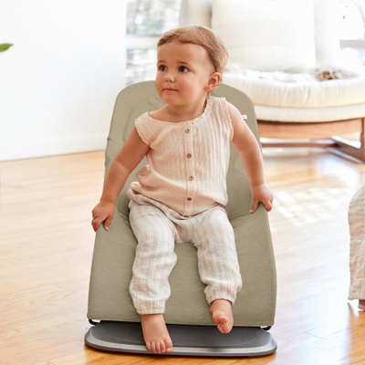 Leagane bebash Ergobaby Evolve 3 në 1, ergonomike, pa bateri, ngjyrë ulli i butë