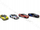 Makina lodër Kinsmart BMW M8 Competition Coupe Livery, die cast, pull back, 13cm