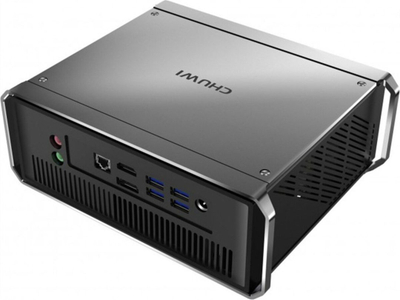 Mini PC Chuwi CoreBox CWI601K2, Intel Core i5-12450H, 16GB RAM, SSD 512GB, gri