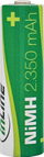 Bateri të rikarikueshme InLine AA HR6, NiMH 1.2V, 2350mAh, paketim 4 copë