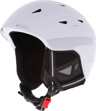 Helmetë skish Cairn Maverick, ventilim i rregullueshëm, sistem Wheel Fit, e bardhë