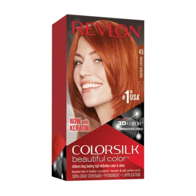 Ngjyrë për flokë Revlon, 45 Bright Auburn, 59.1 ml
