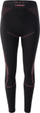 Leggins termoaktiv Brugi 2RC4 W, për femra, e zezë me rozë