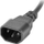 Shirit energjie PDU Lanberg PDU-03F-0200-IEC-BK, 10" 1U, 3x Schuko 2m, i zi