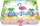 Set shkollor Pecoware Flamingo, ditar me gjëra brenda, për goca, shumëngjyrësh
