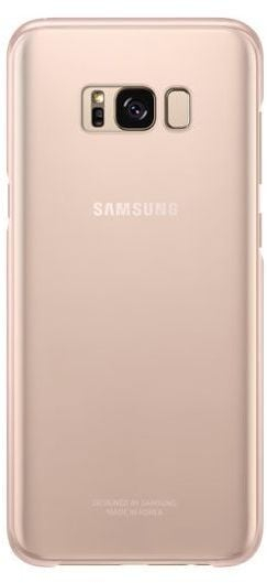 Минута за телефон Samsung Galaxy S8 Plus, ултра тенка, проѕирна, розова